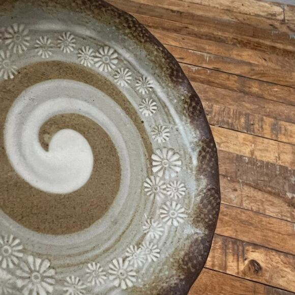 Vintage Korean Stoneware Small Dish Plate 5" - Picture 3 of 8